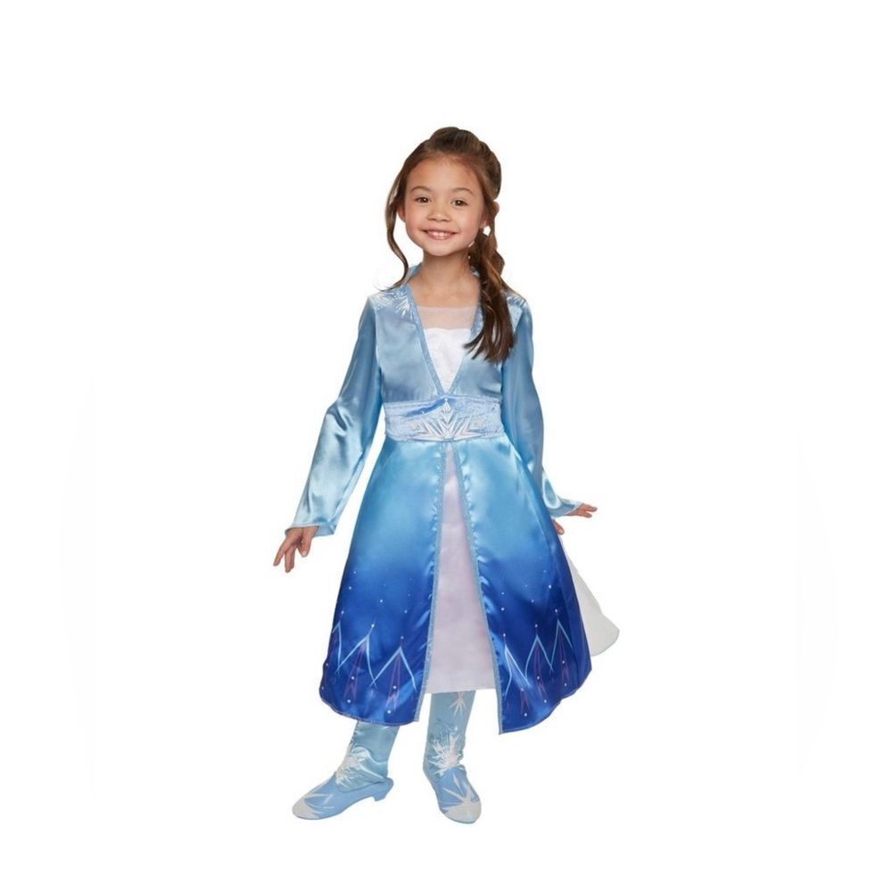 ❄️ Disney Frozen 2 Elsa Adventure Travel Dress for Child size 4-6x